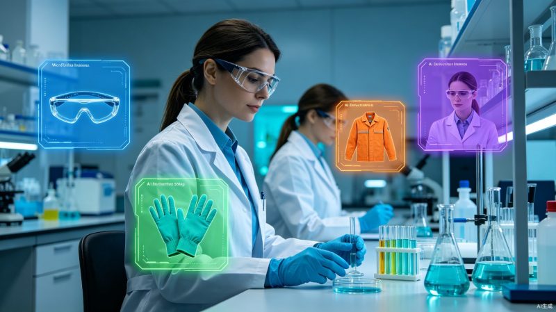 实验室防护识别数据集 | 目标检测 | 计算机视觉、AI应用-数据中国
